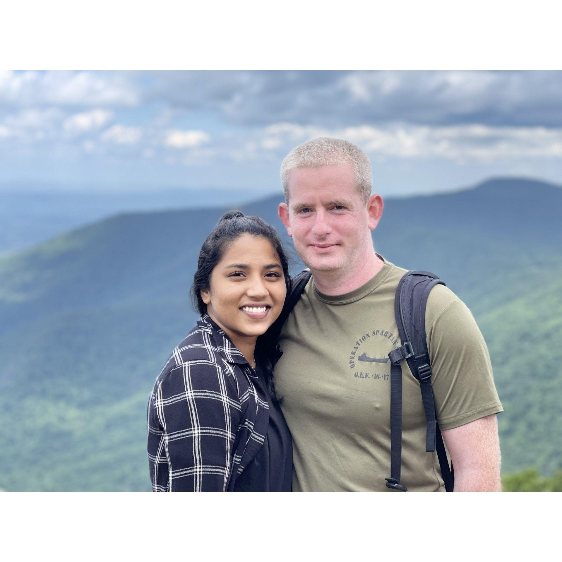 First time we went hiking at Shenandoah; May 2021.