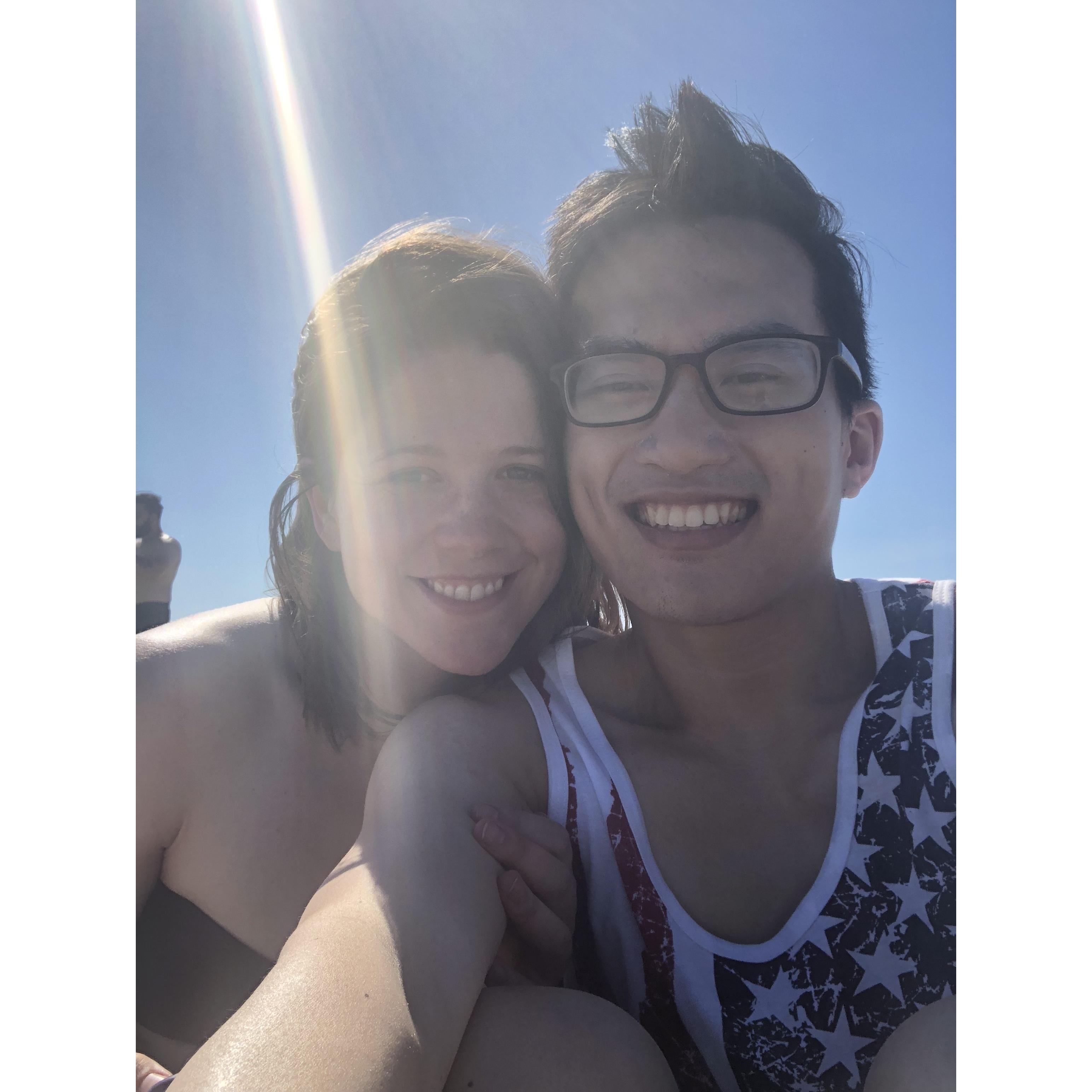 "High" on love and sunshine