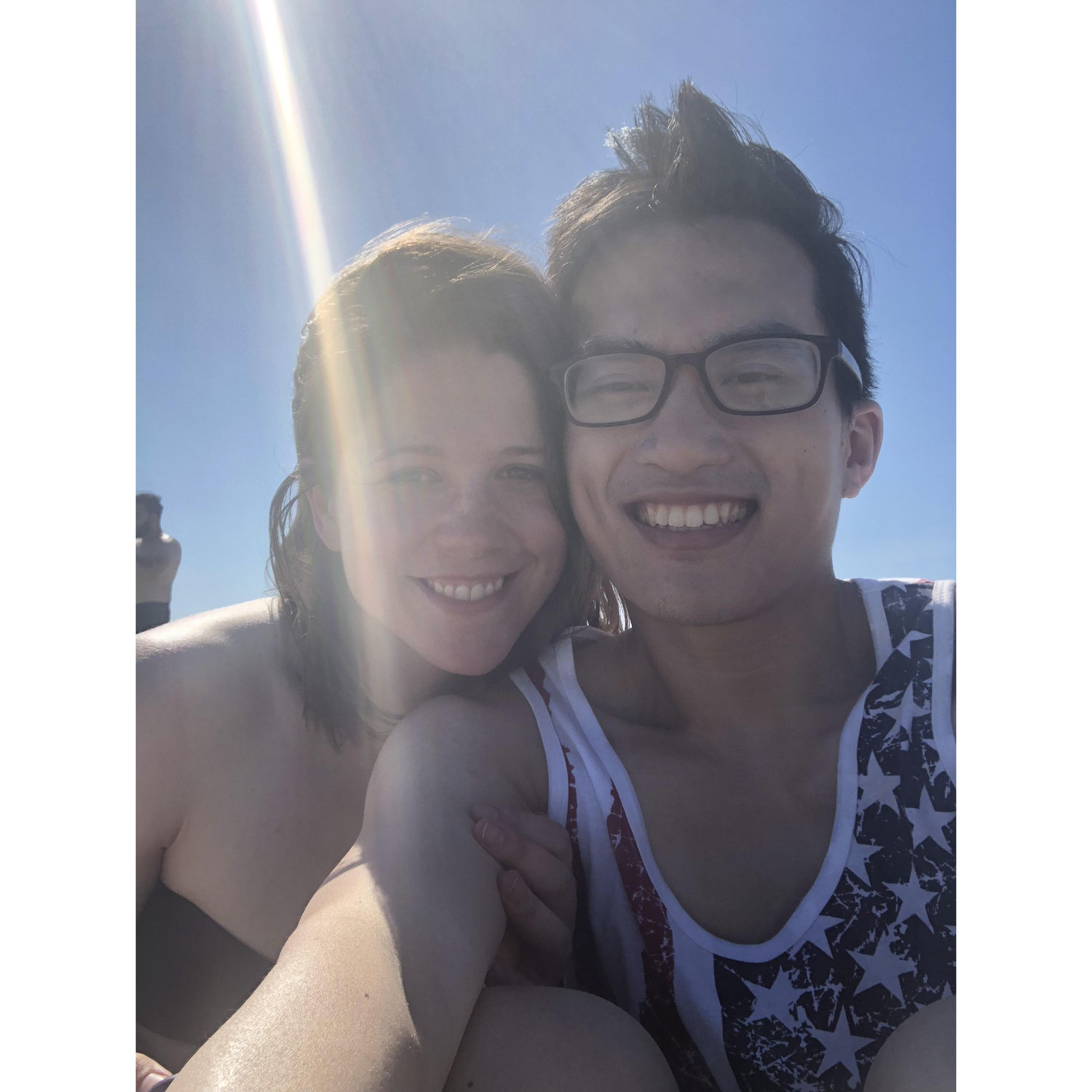 "High" on love and sunshine
