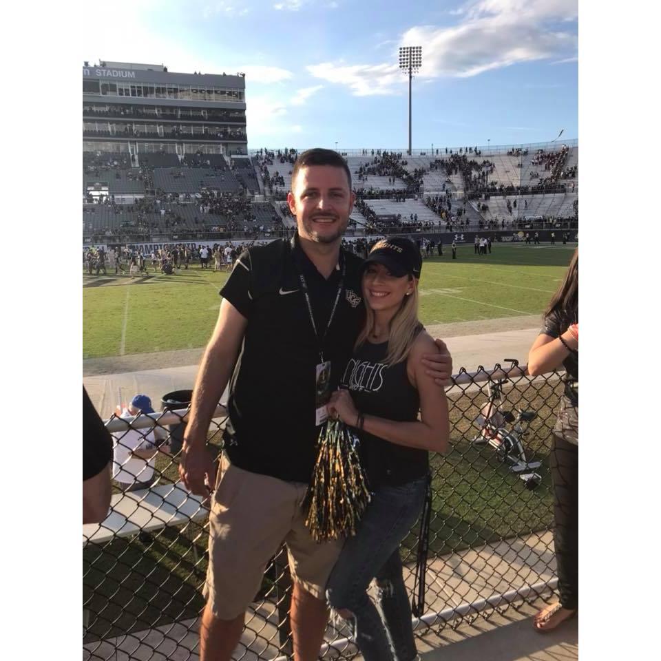 One of our favorite places to be together. #GoKnights