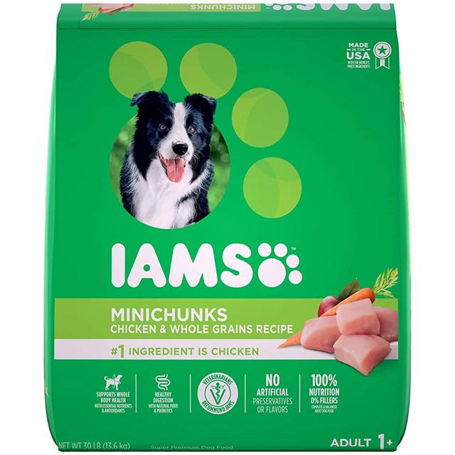 IAMS Minichunks Adult Dry Dog Food, Chicken