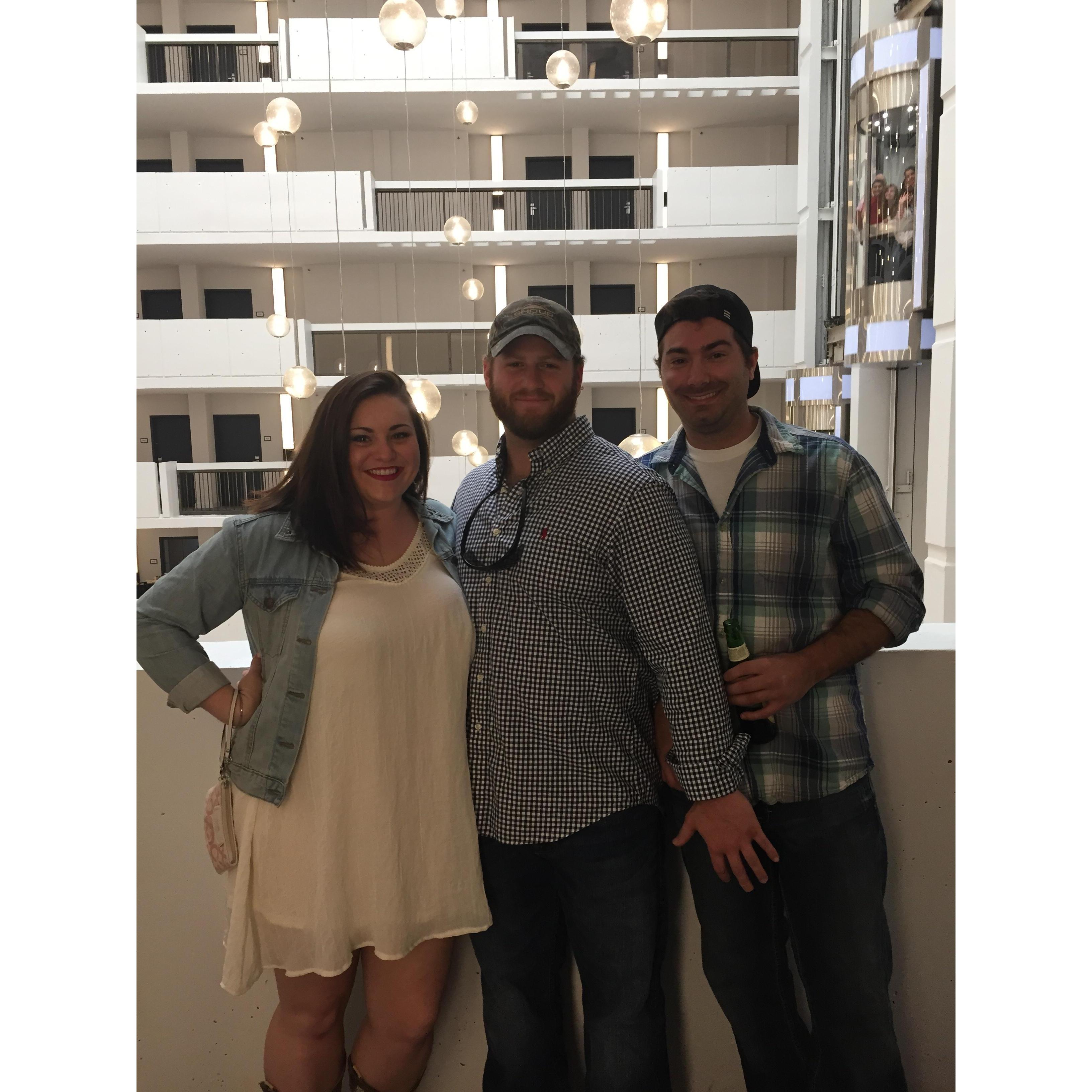 Matthew & Courtney tried to kill us with Fireball on this trip to Nashville