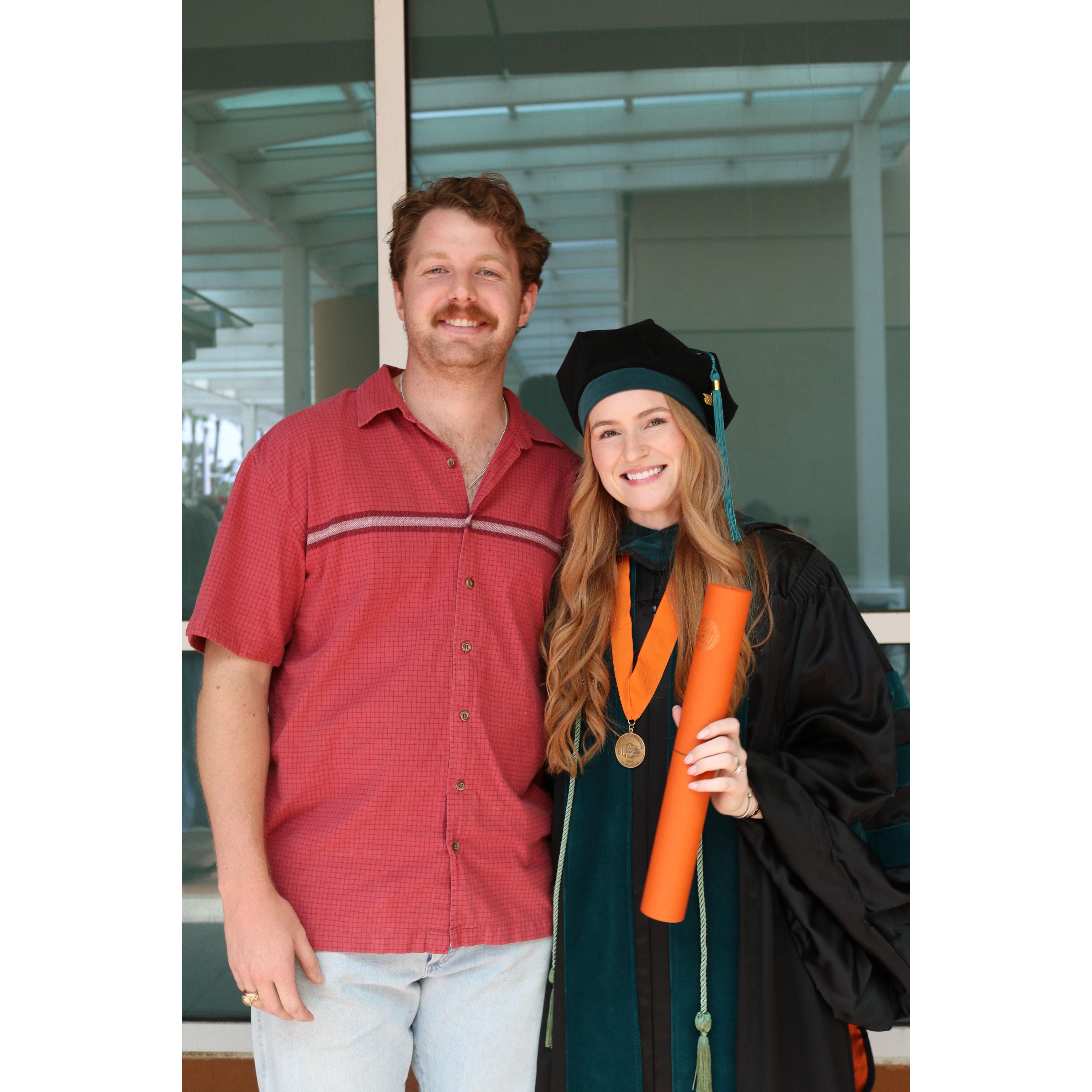 Maddi's graduation from UTMB's DPT program! - August 2025