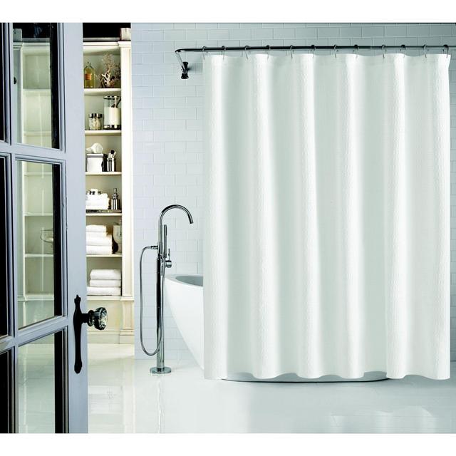 Wamsutta® 72-Inch x 72-Inch Modern Shower Curtain in White