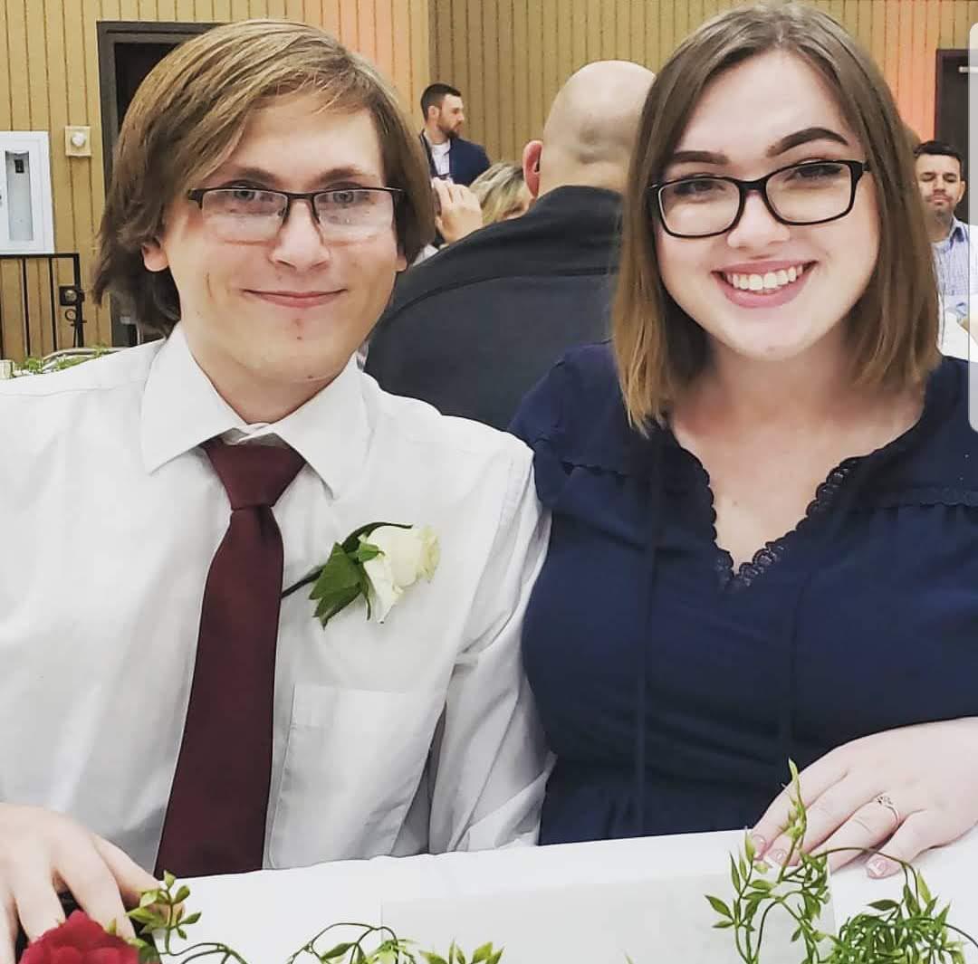 At Lucas and Allie Hein’s wedding