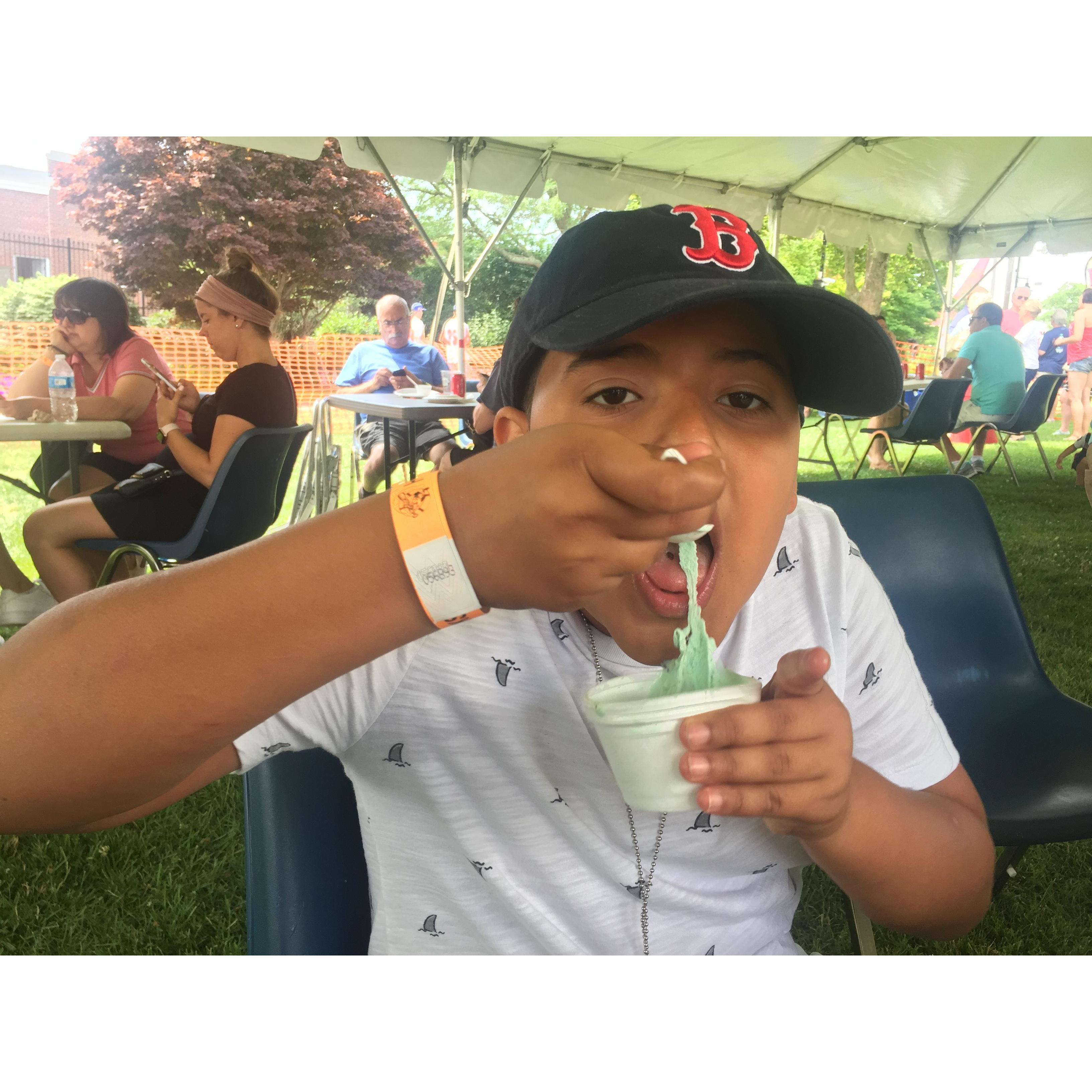 Many trips to get ice cream!