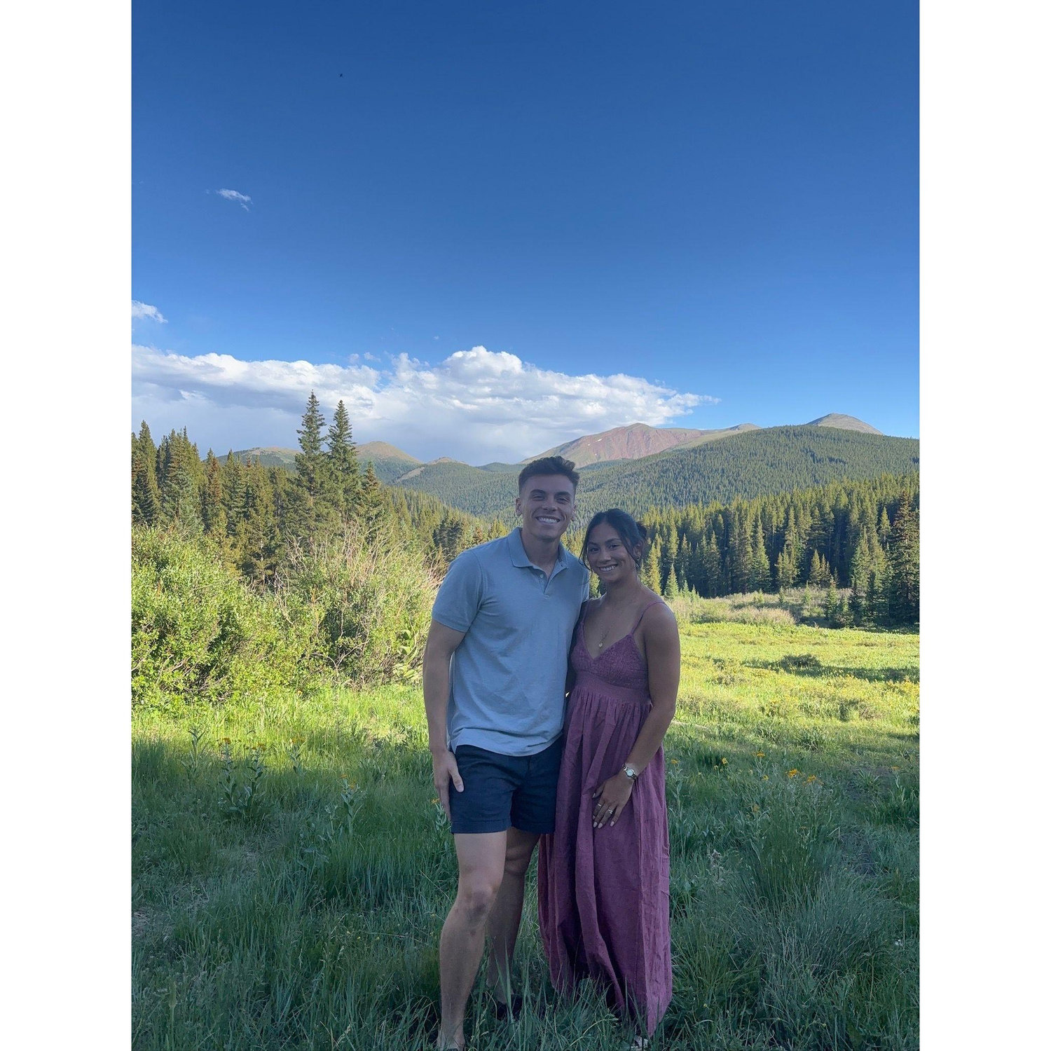 Breckenridge, the night after Ethan proposed