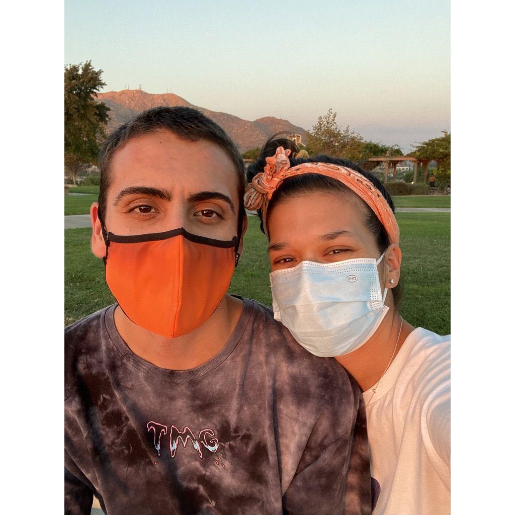 Evening walk during COVID. Wow, such a crazy time.