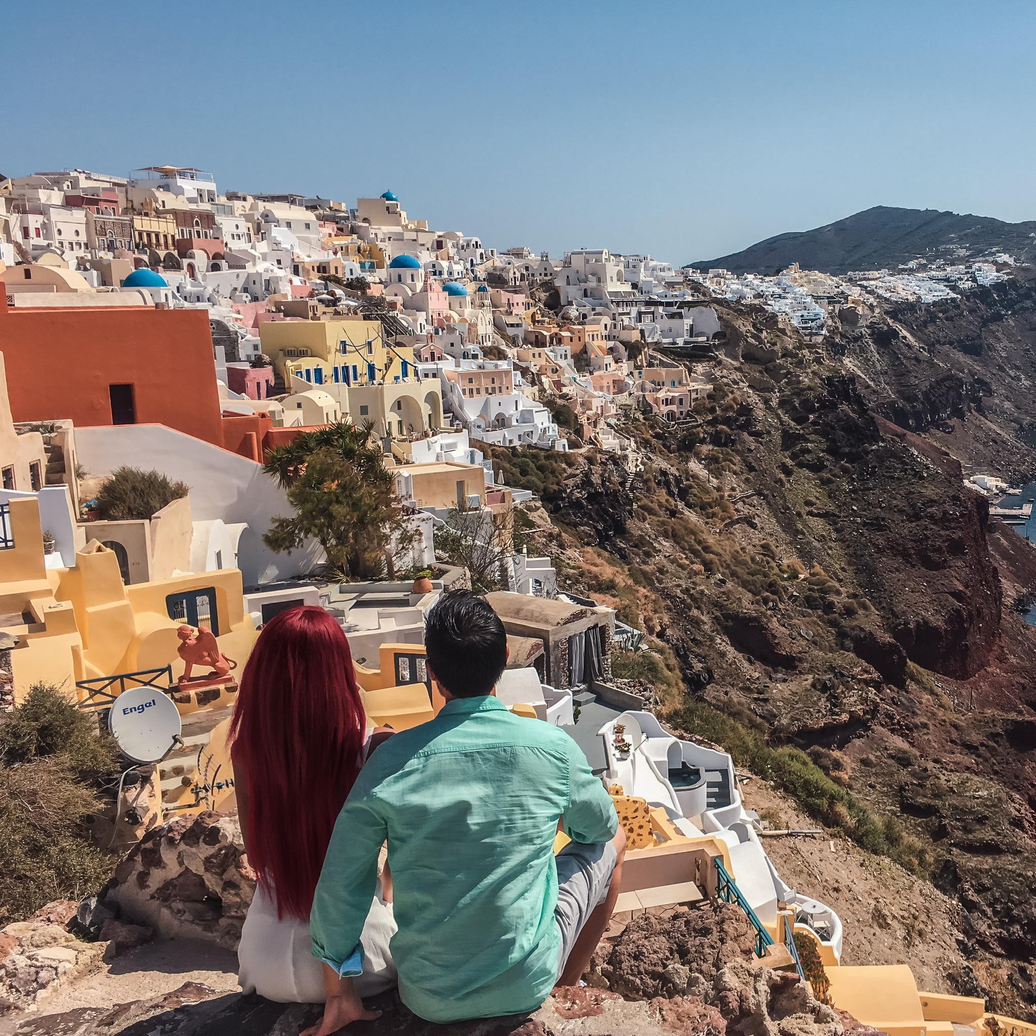 Santorini seeing the world through your eyes.