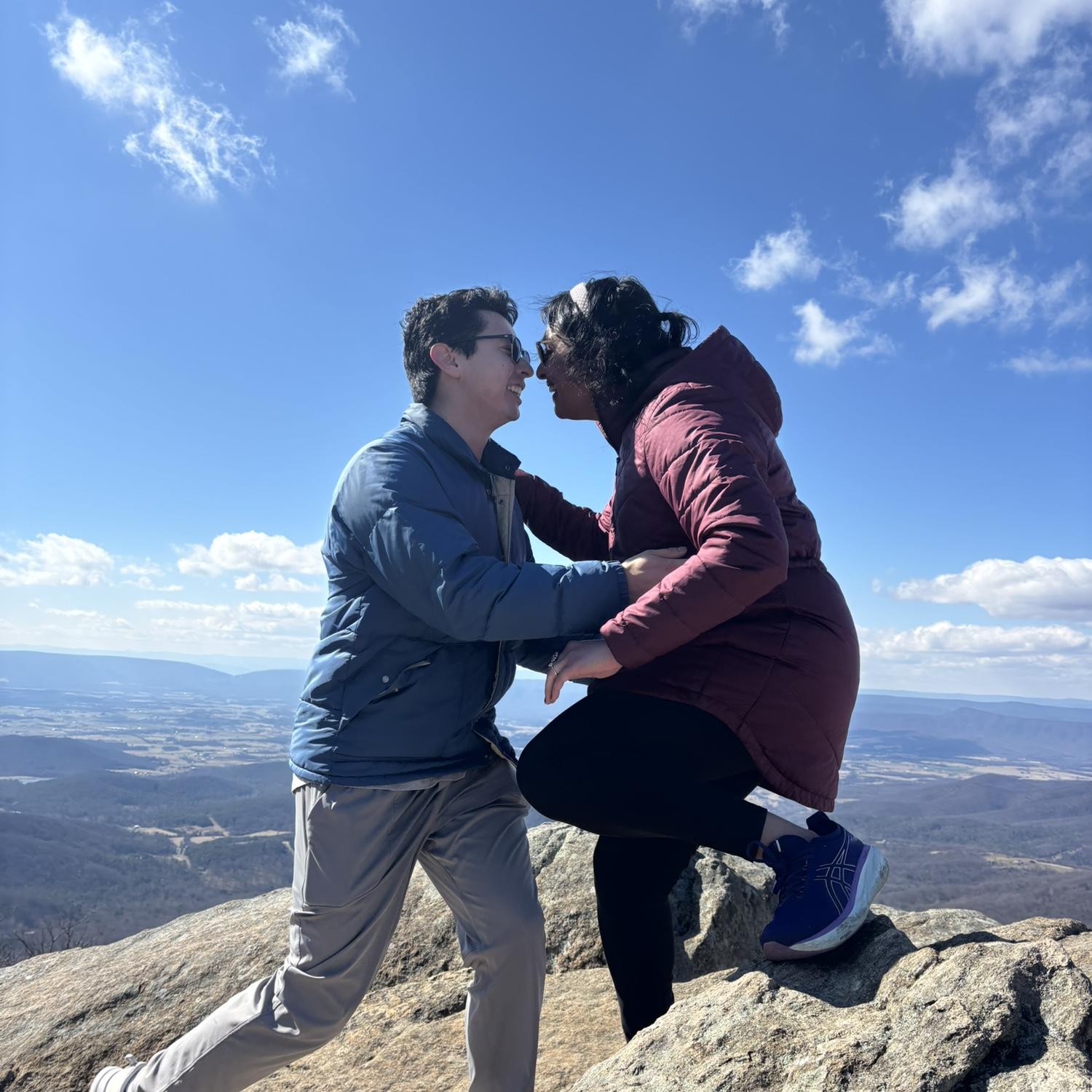 Right after Kopal said yes!