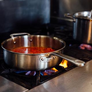 Stainless Clad Saute Pan with Lid