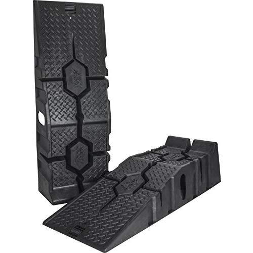 RhinoGear 11912 RhinoRamps MAX Vehicle Ramps - Set of 2 (16,000lb. GVW Capacity)