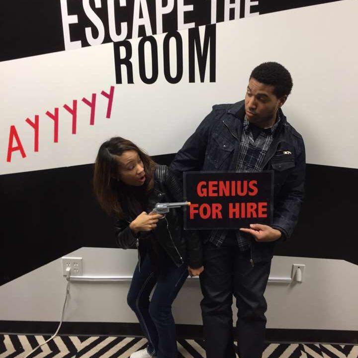 Our first Escape Room together
