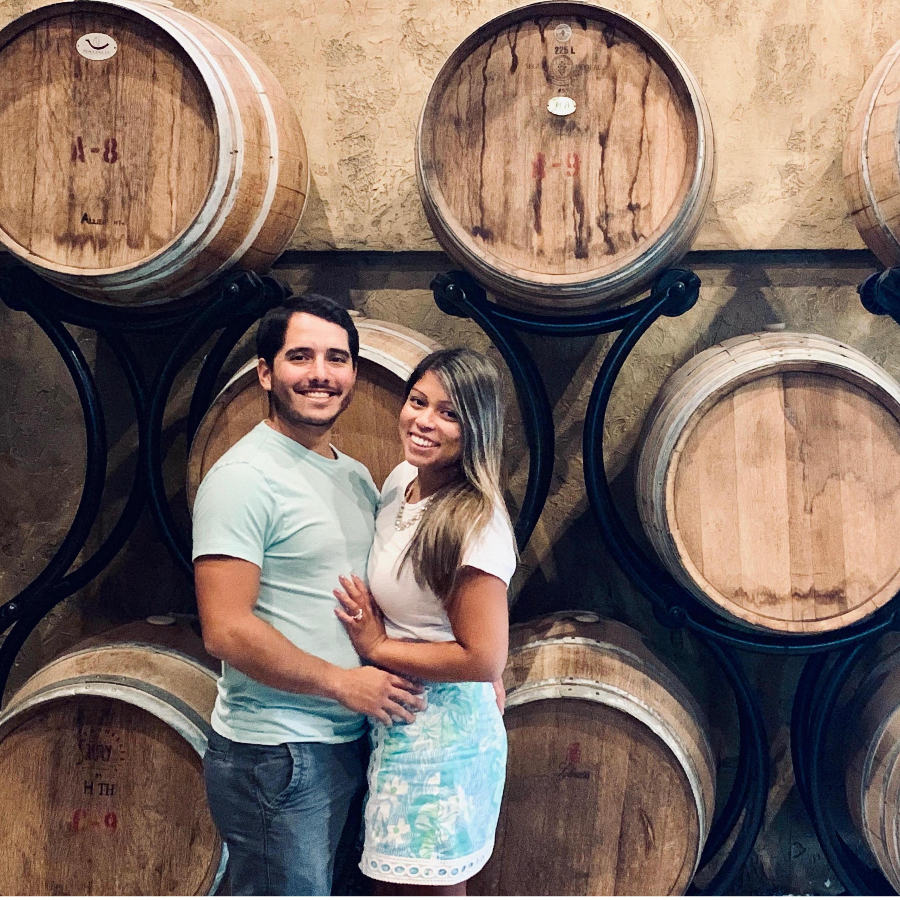 What can we say, we love wine.