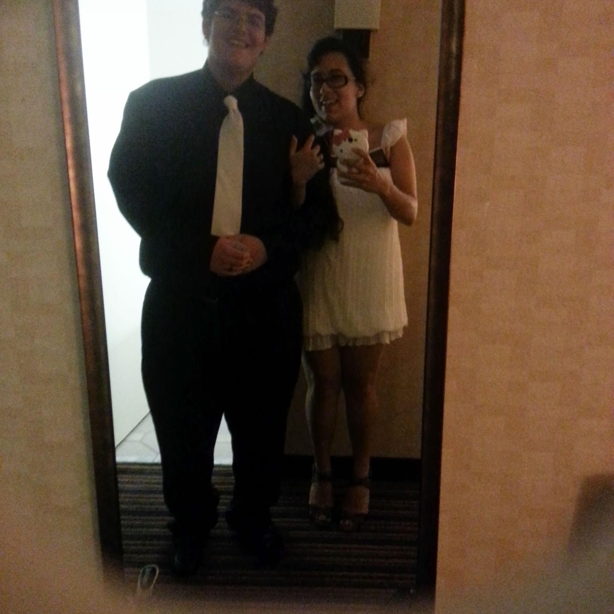 our 1st date in person