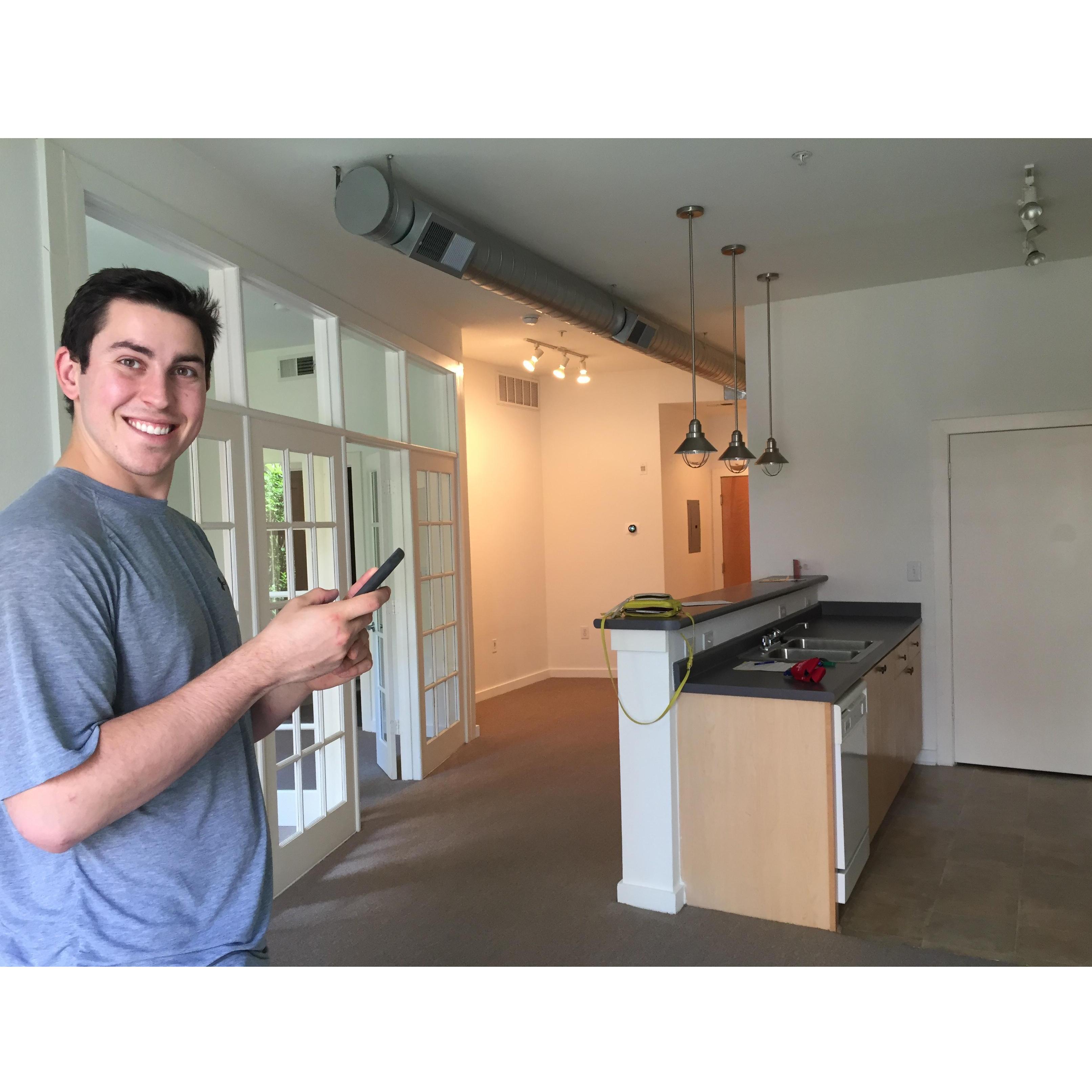 Paul and Nikki’s first home together: Atlanta, GA (May 21, 2016)