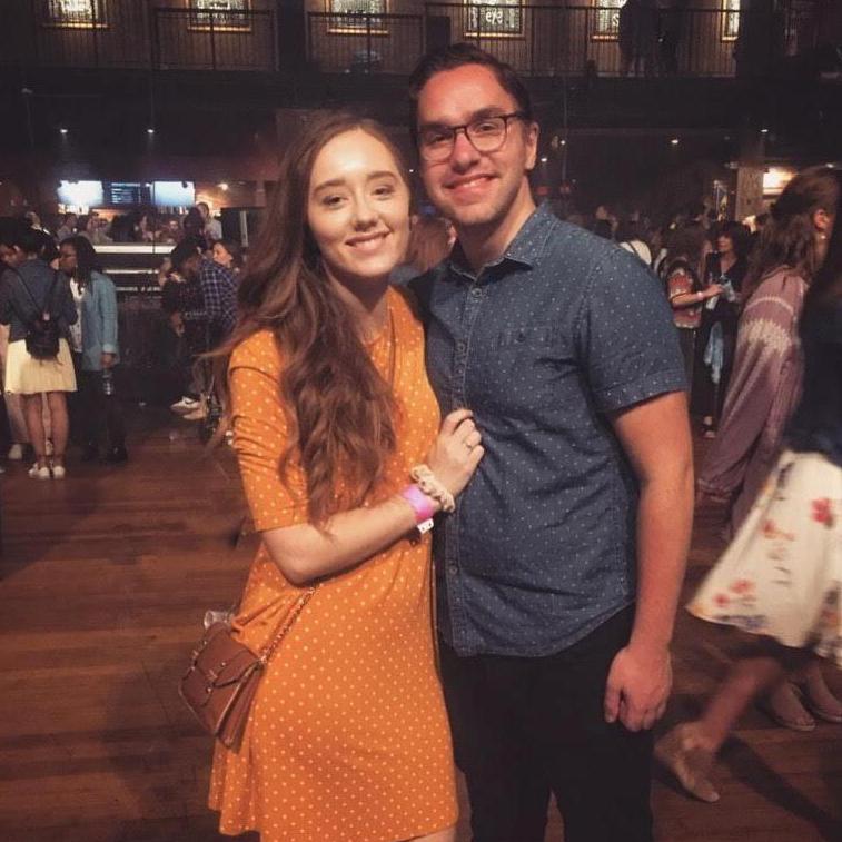 Sam and Johanna at a Johnnyswim concert in Boston. It was a night to remember, because Johanna caught the guitar pick (and because we had so much fun together)!