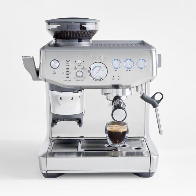 Breville ® Barista Express Impress ® Brushed Stainless Steel Espresso Machine