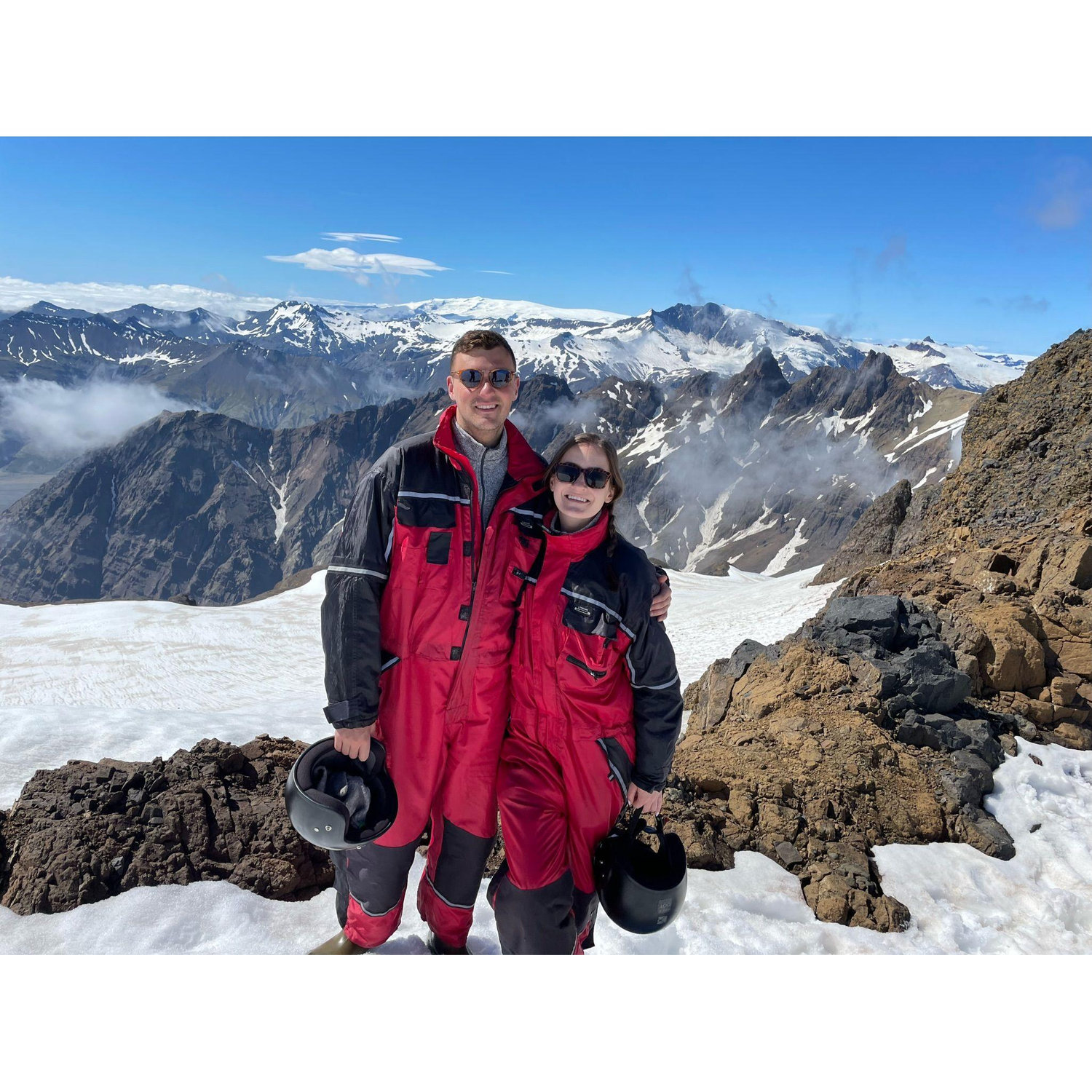 Iceland 2022- Snowmobiling on a glacier