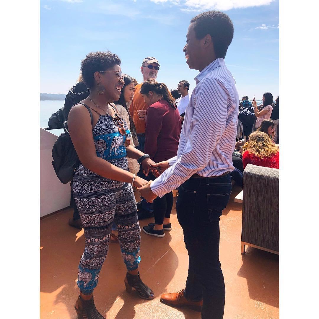 Celebrating Mikayla's birthday on a DC Cherry Blossom Cruise! - 2019