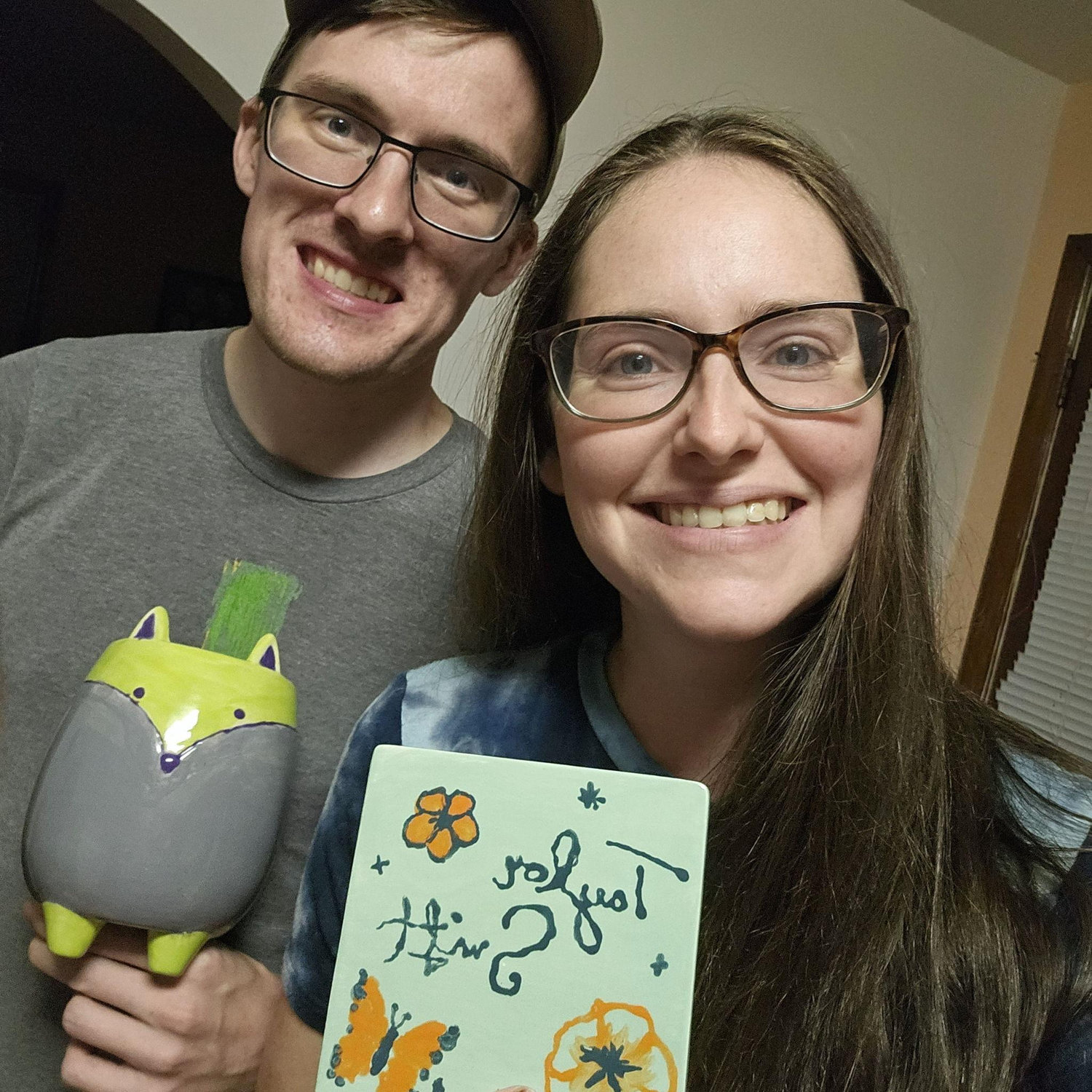 Our completed Pottery from our Pottery Date - October 2025
