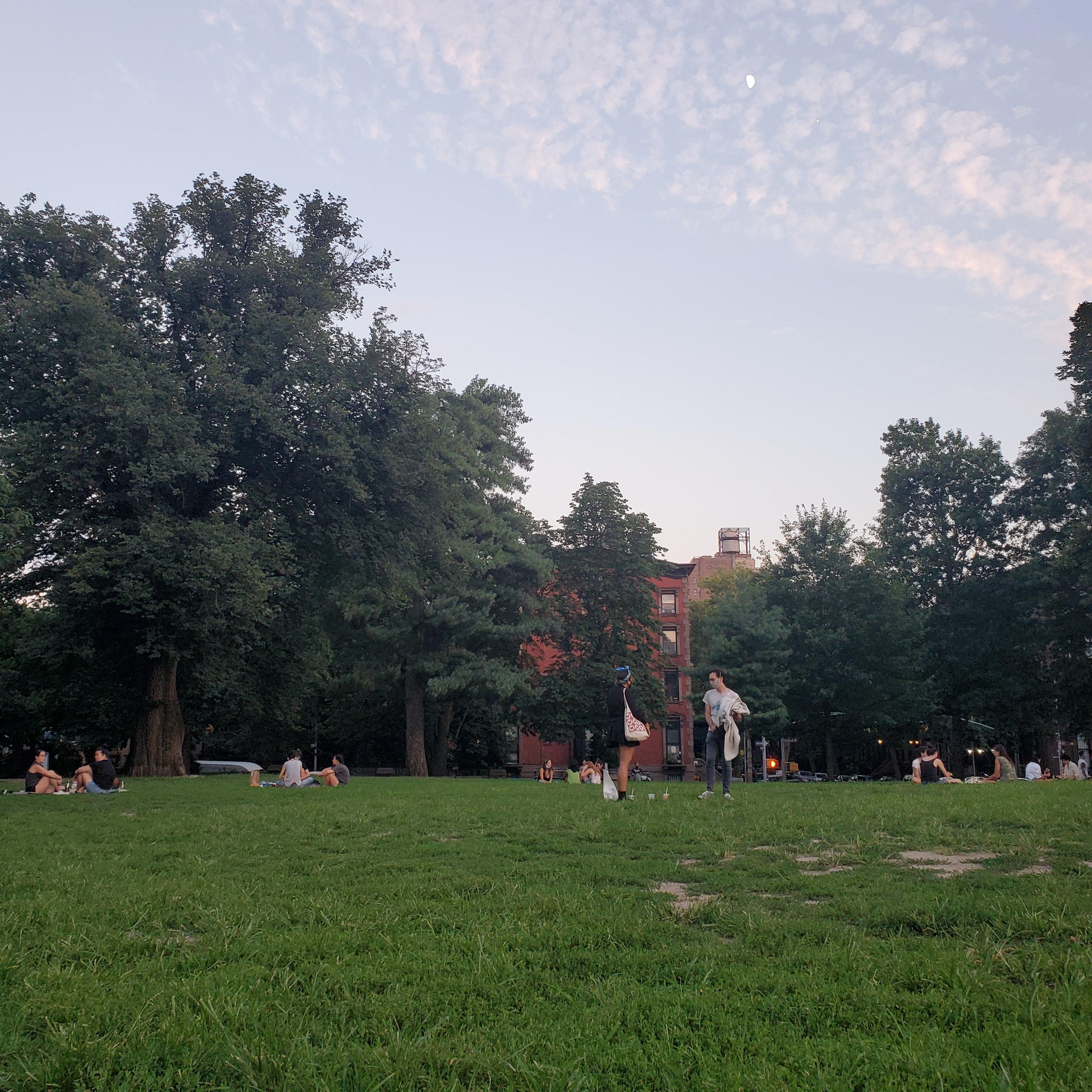Our first weekend in Brooklyn we had a picnic at Fort Greene Park.