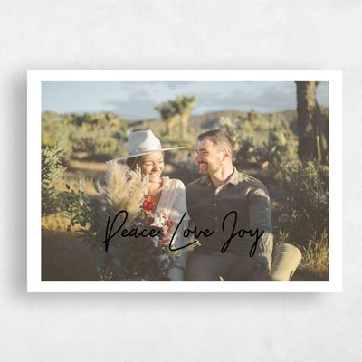 Black Holiday Card - Amelie