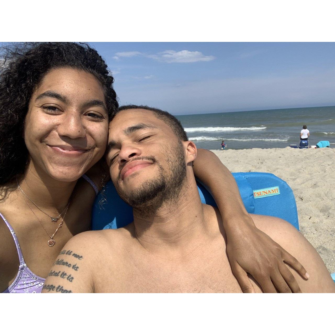 Beach trip, May 2022