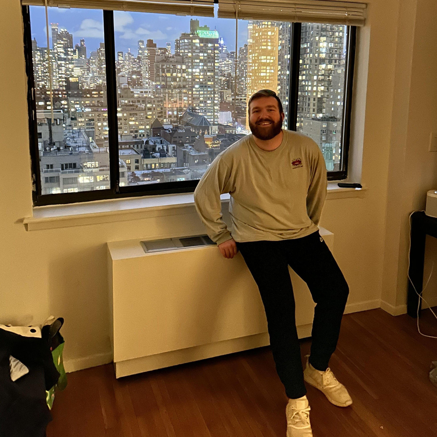 March 2023 — Moved into our NYC apartment together