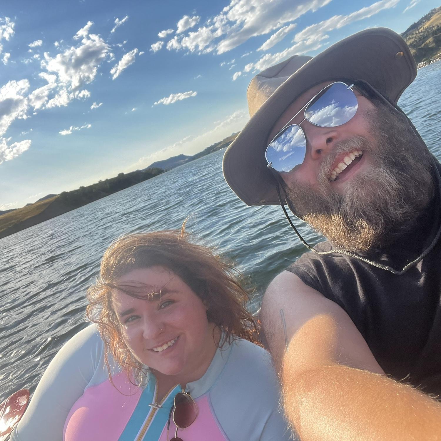One of many kayaking days