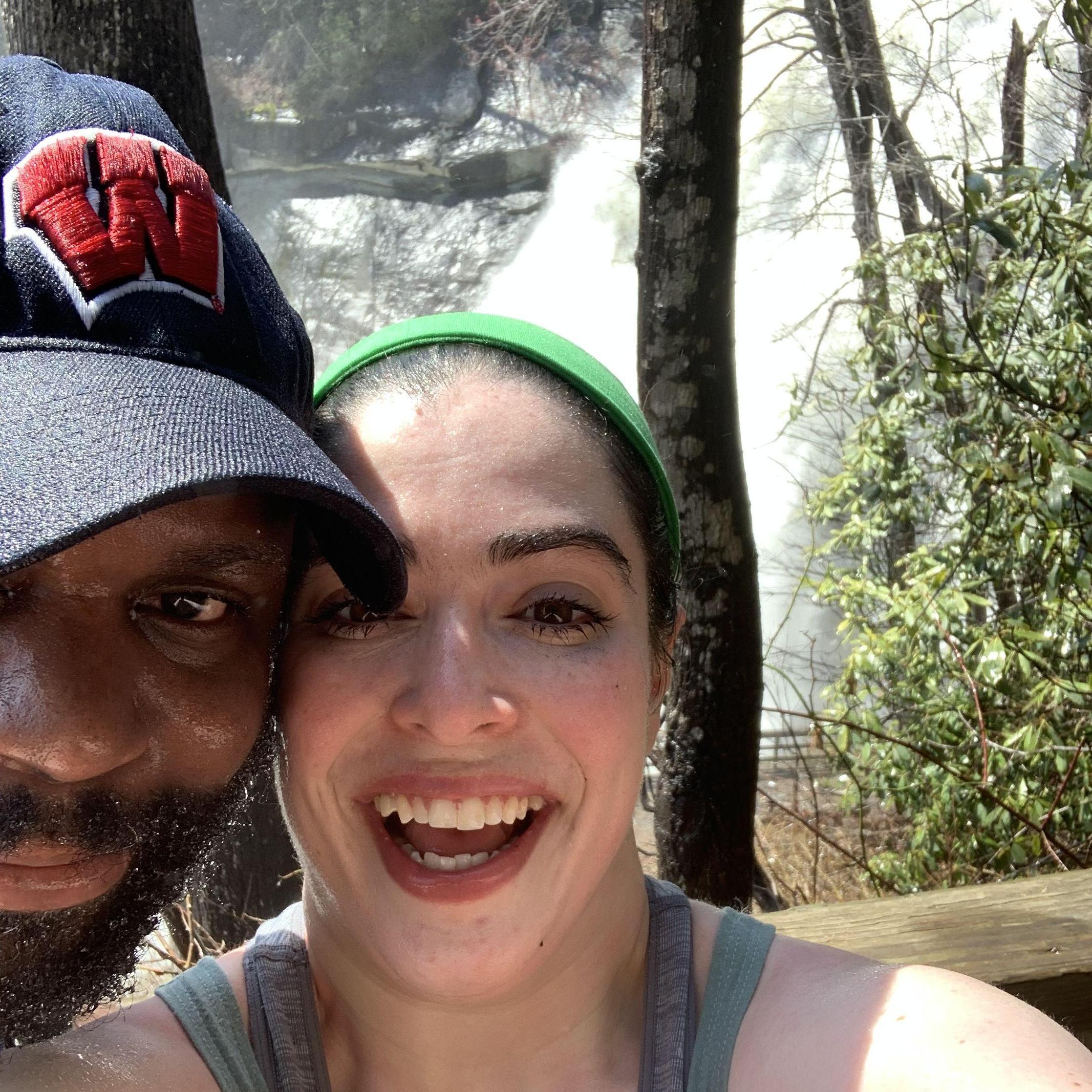 Traveling together started in North Carolina getting to see incredible waterfalls, running rapids, ziplining and living in the gorgeous arts district.