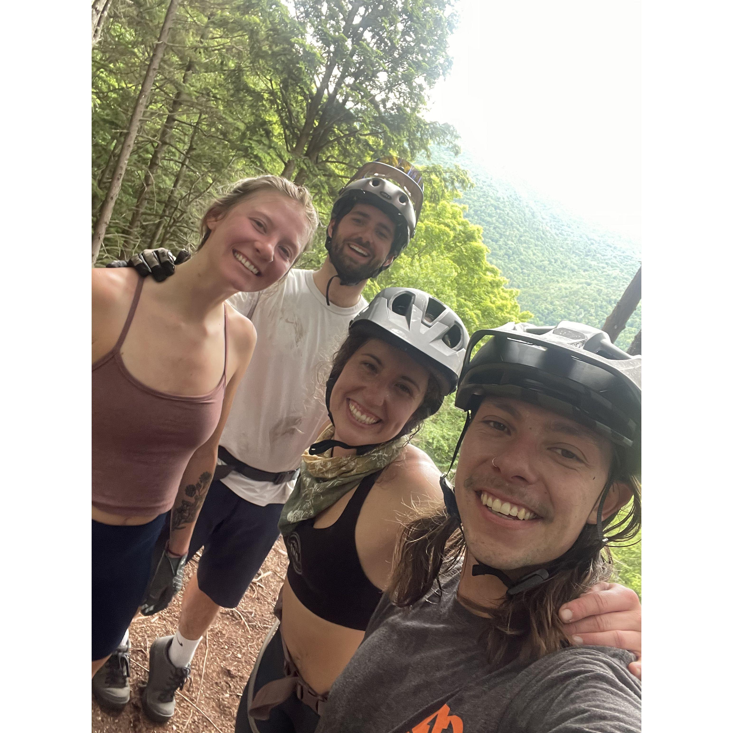 MTB in Vermont with the fam!! 2023