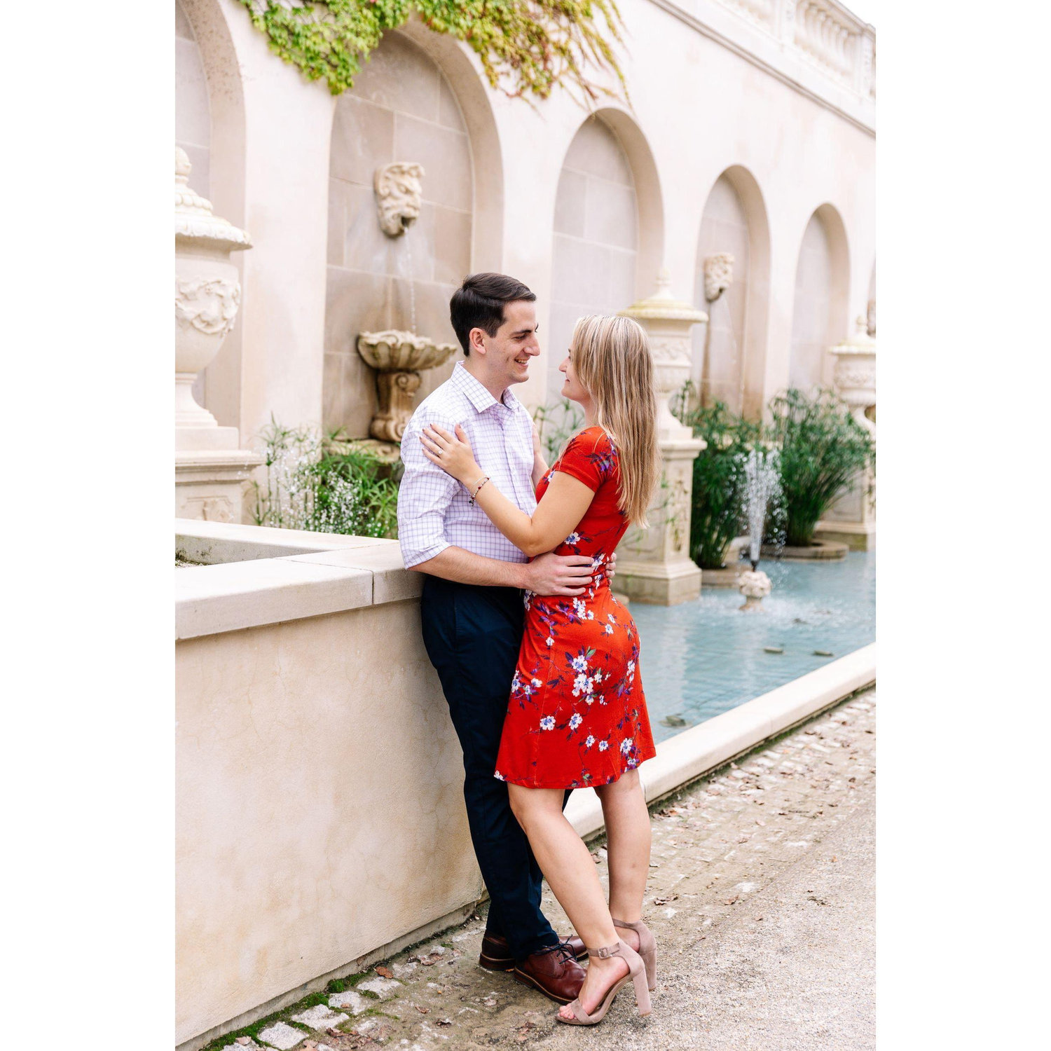 Engagement Session at Longwood Gardens, Aug 2021