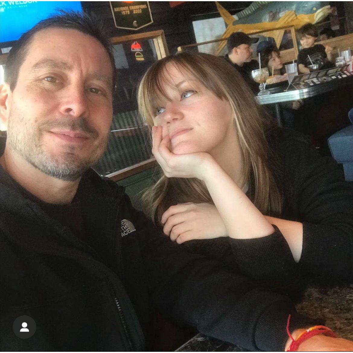 Our first picture together on our first date