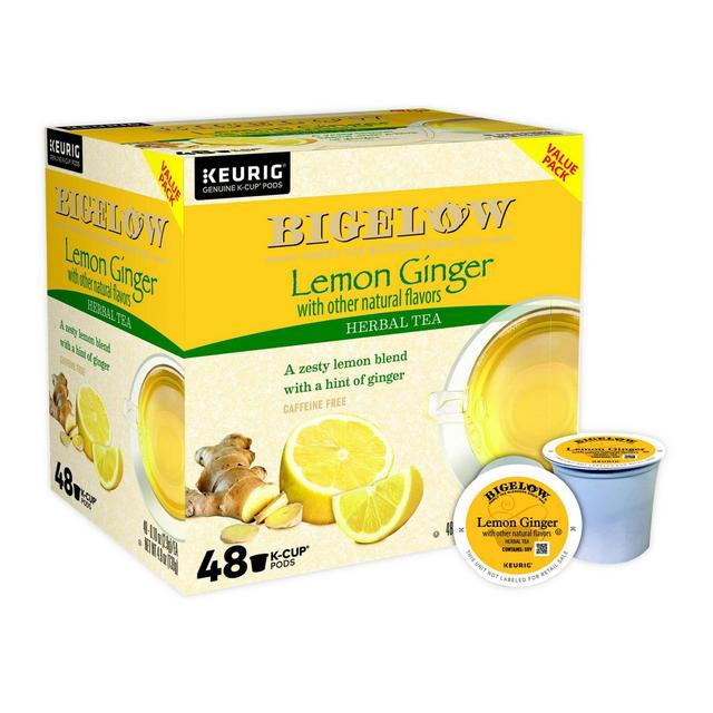 Bigelow® Classic Lemon Ginger Tea Keurig® K-Cup® Pods 48-Count