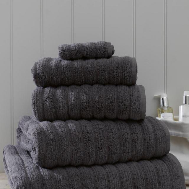 Ribbed Hydro Cotton Bath Towel
