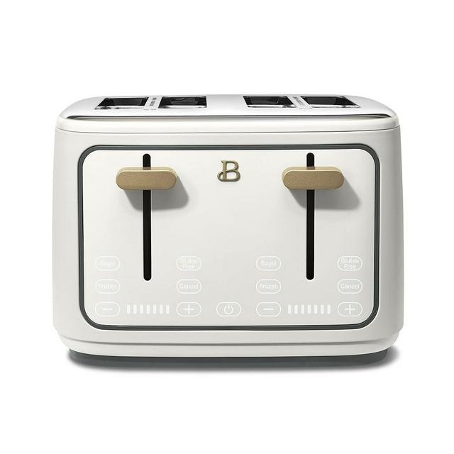 Toaster with Touch Activated Display by Drew Barrymore (White Icing)