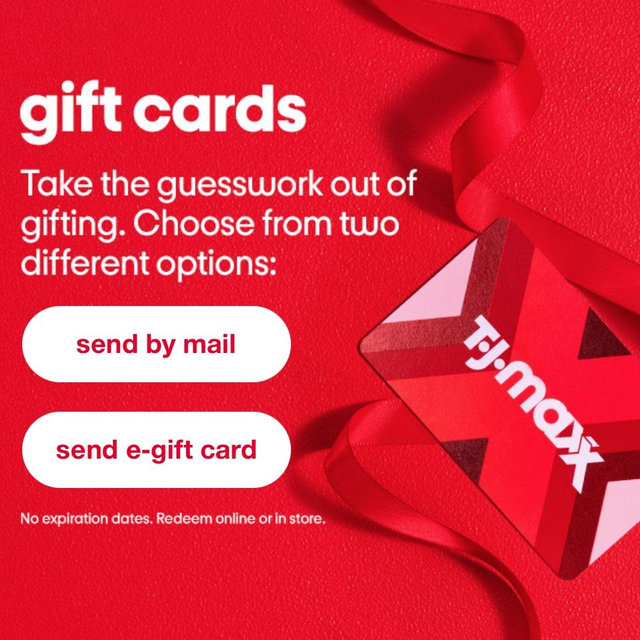 TJ Maxx gift card
