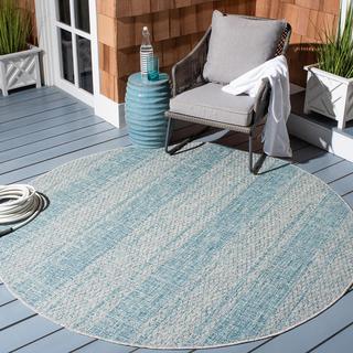Courtyard Nanci Moroccan Round Area Rug