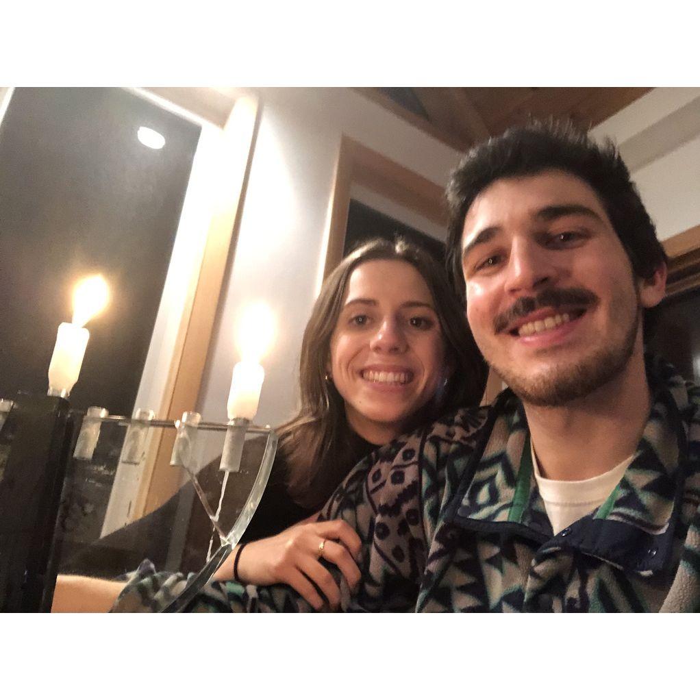 December 2020. First night of Hanukkah.