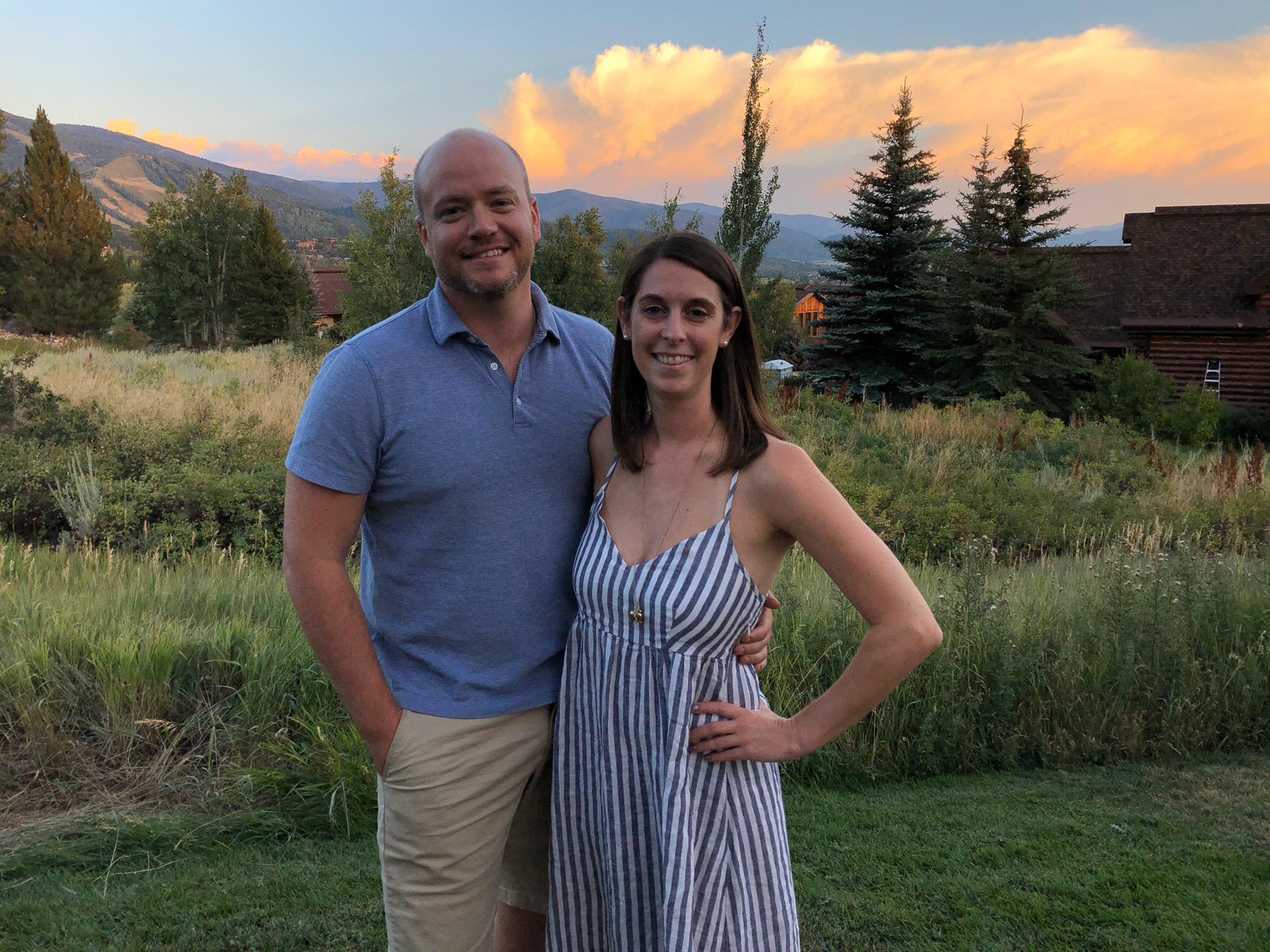 Colleen and Bryan's Rehearsal Dinner Steamboat Springs, CO Aug 2018