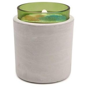 Glass and Concrete Container Candle Green Tea & Grasses 16oz - Vineyard Hill Naturals by Paddywax®