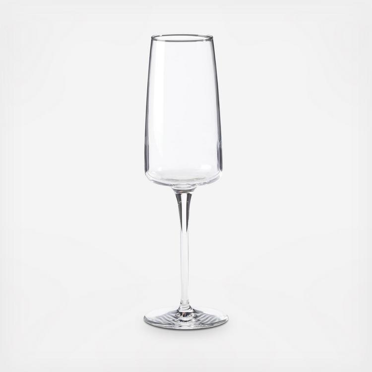 Zwiesel Glas, Puro Champagne Flute, Set of 6 - Zola