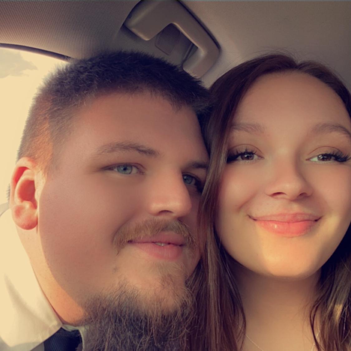 before Hayleigh and Pavol’s wedding