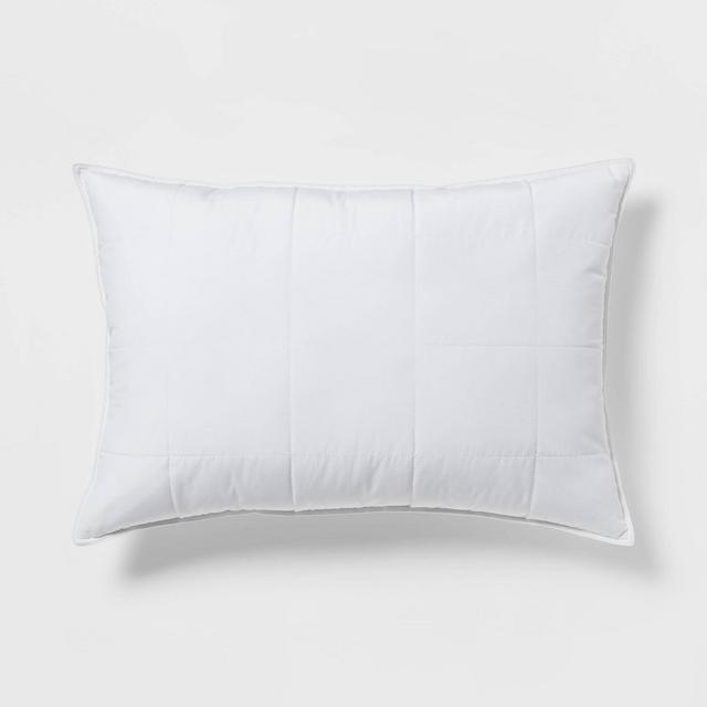 Standard/Queen Down Alternative Quilted Bed Pillow - Threshold™