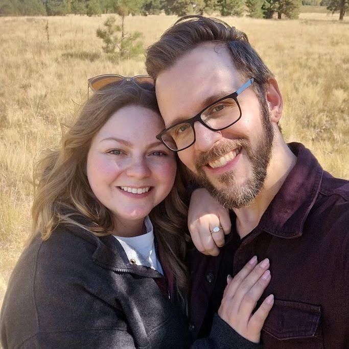Right after he popped the question.