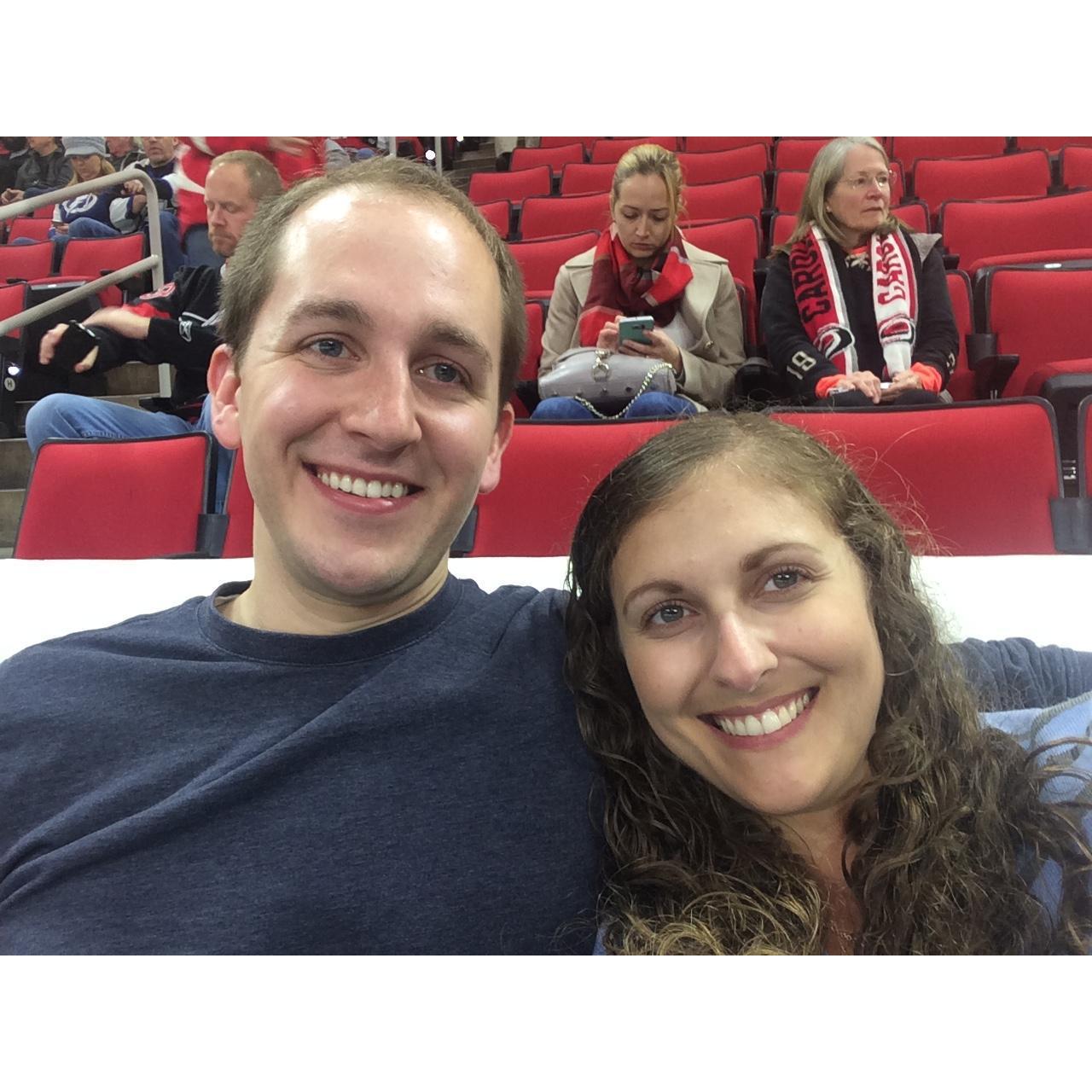 Our 1st Hockey Game Together
December 4, 2016
