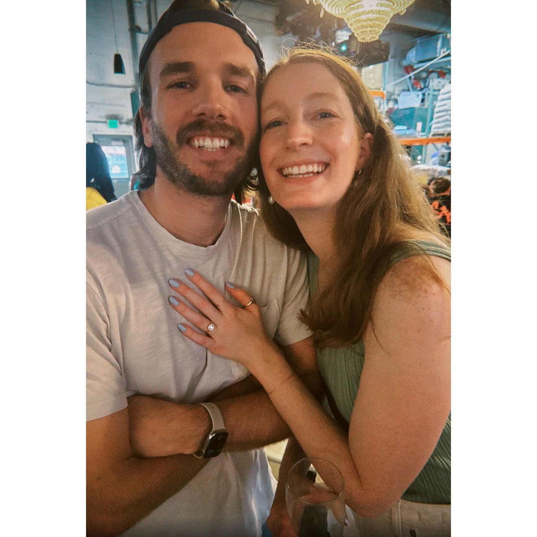 our engagement party in Nashville!
