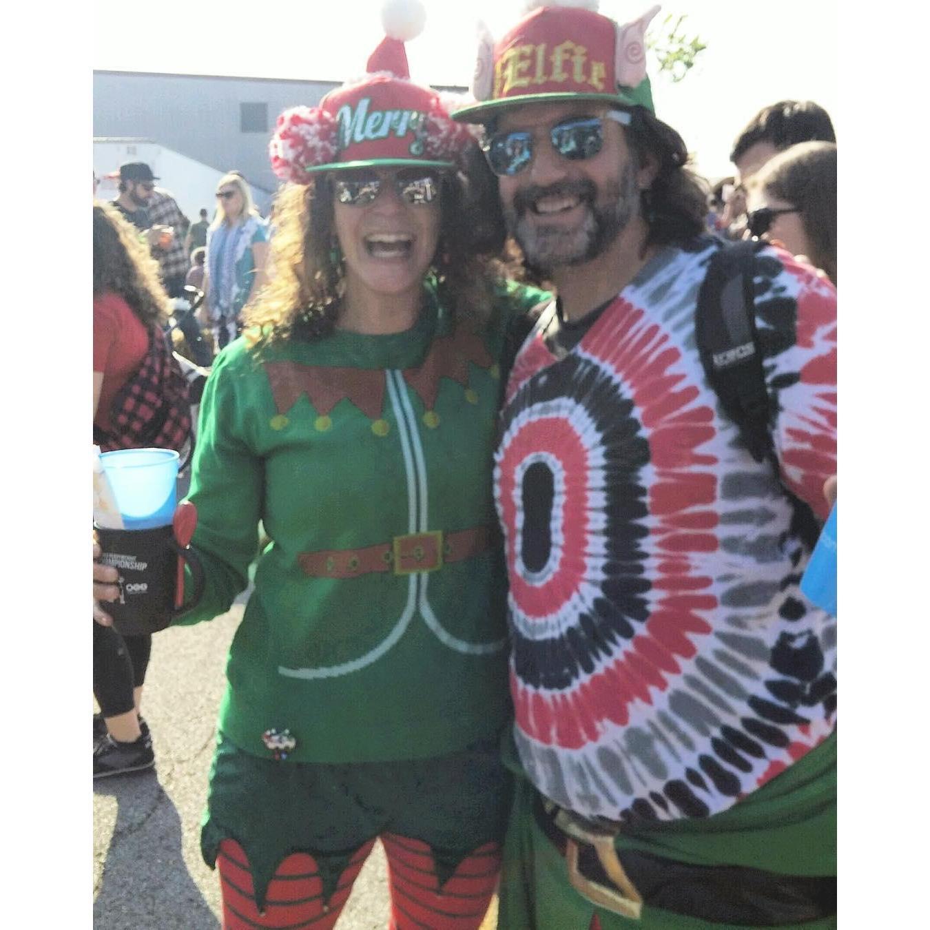 "It's just nice to meet another human that shares my affinity for elf culture."