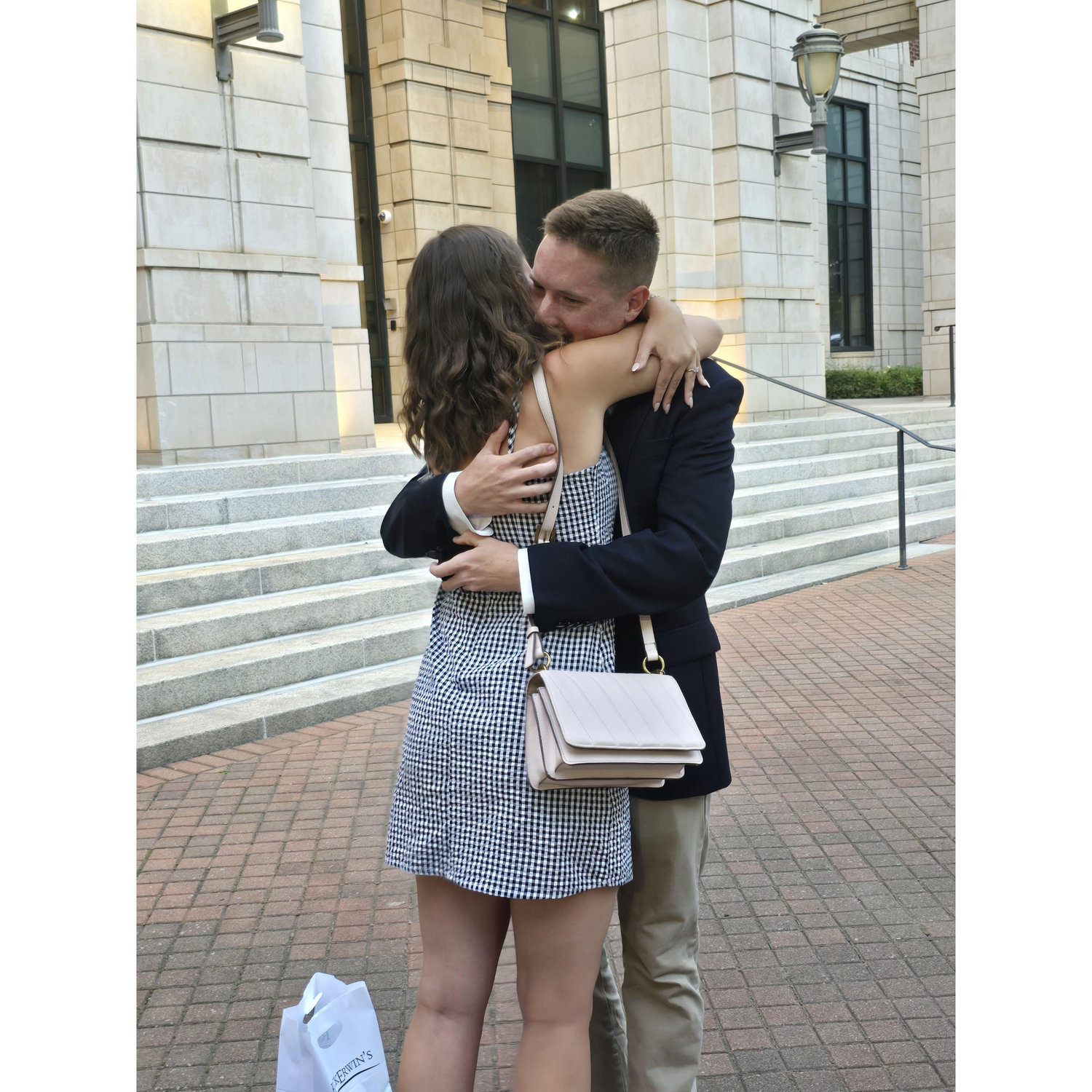 The day we got engaged!